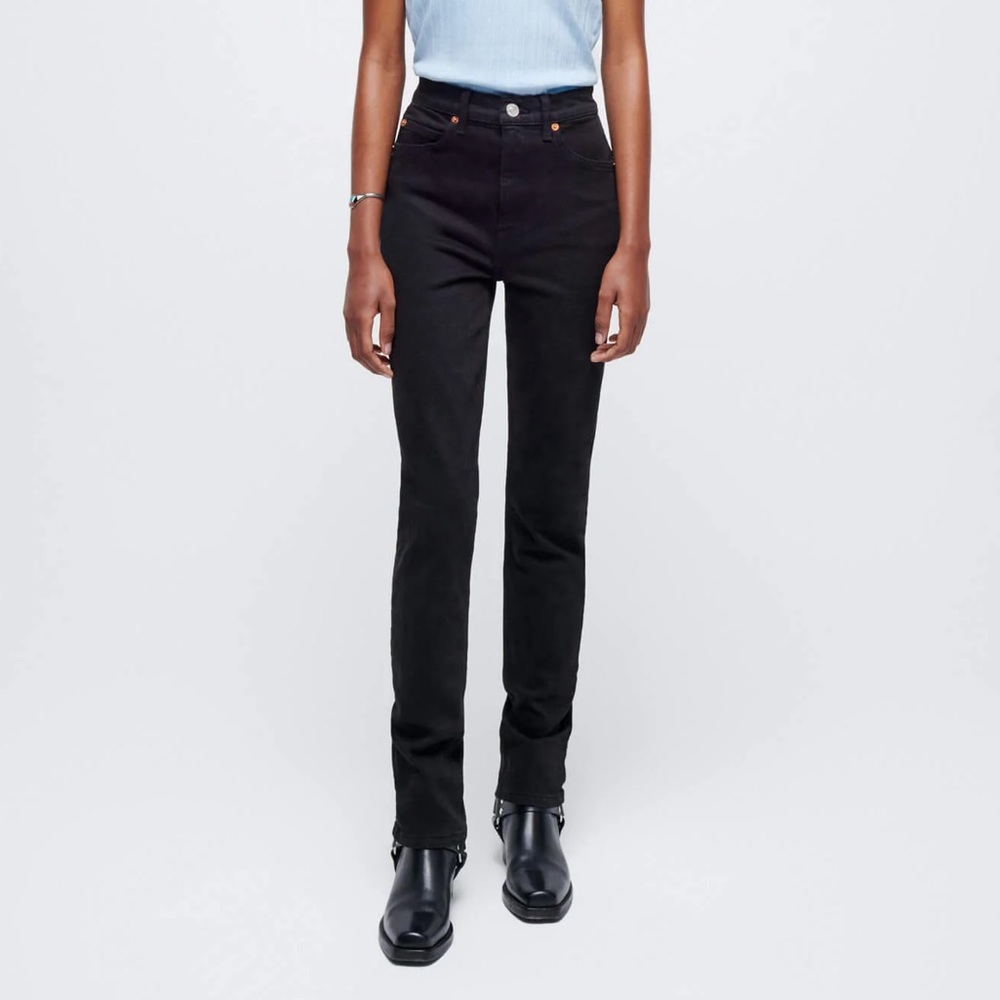 Re/Done 70s straight comfort stretch jeans